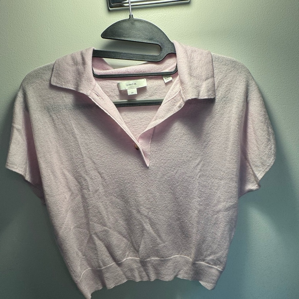 Vince pink summer wool sweater size small